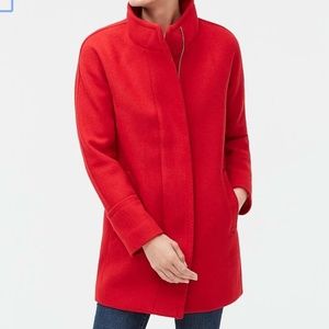 J.Crew Red City Coat